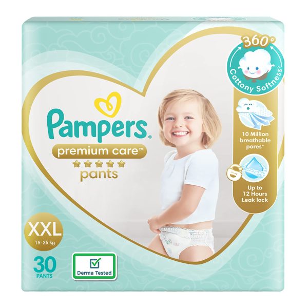 Pampers Premium Care Pants Diapers (24 PCS, XS) Price in India,  Specifications, Comparison (29th February 2024) | Pricee.com