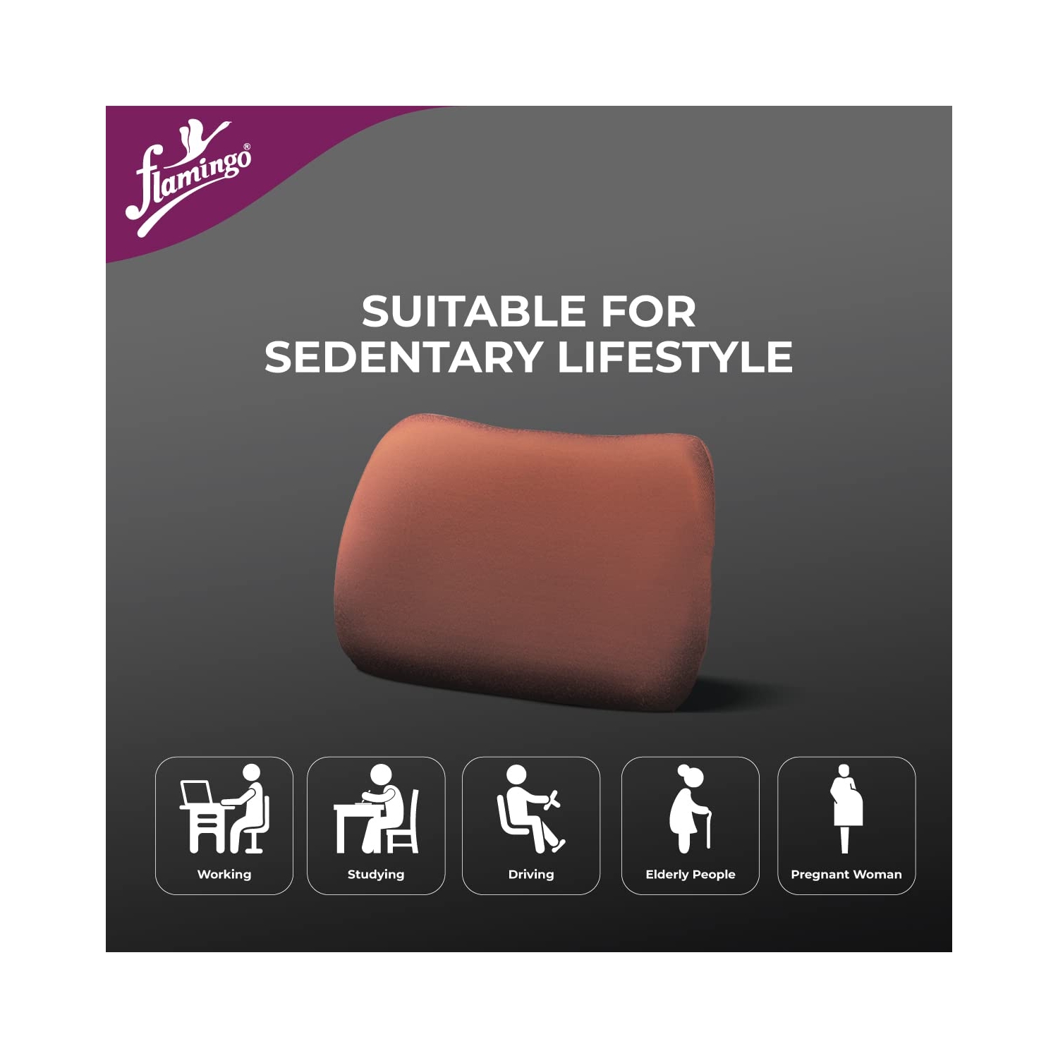 Flamingo Back Rest – Small OC2145 (4)