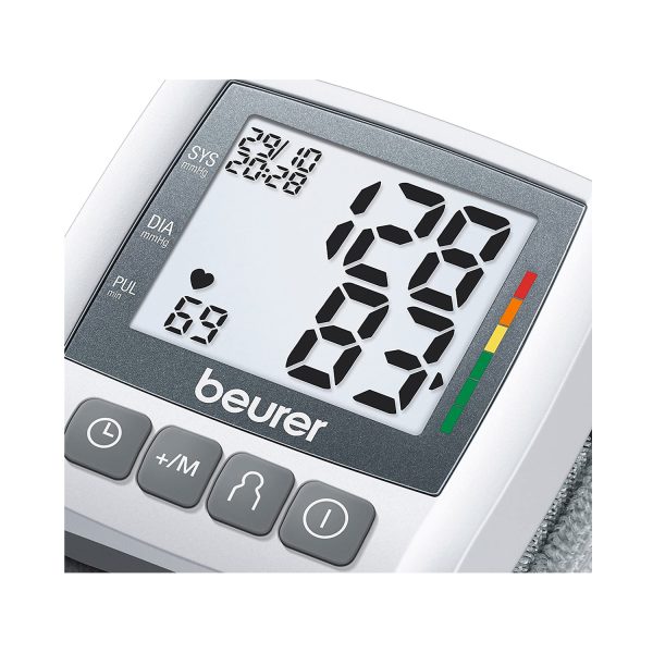 Beurer Wrist Blood Pressure Machine with Adjustable Cuff, BC30 