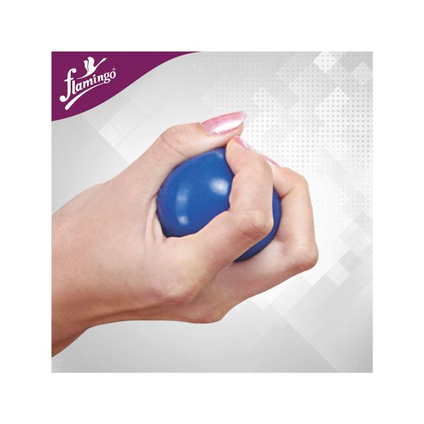 Flamingo Premium Silicone Stress Exercise Ball