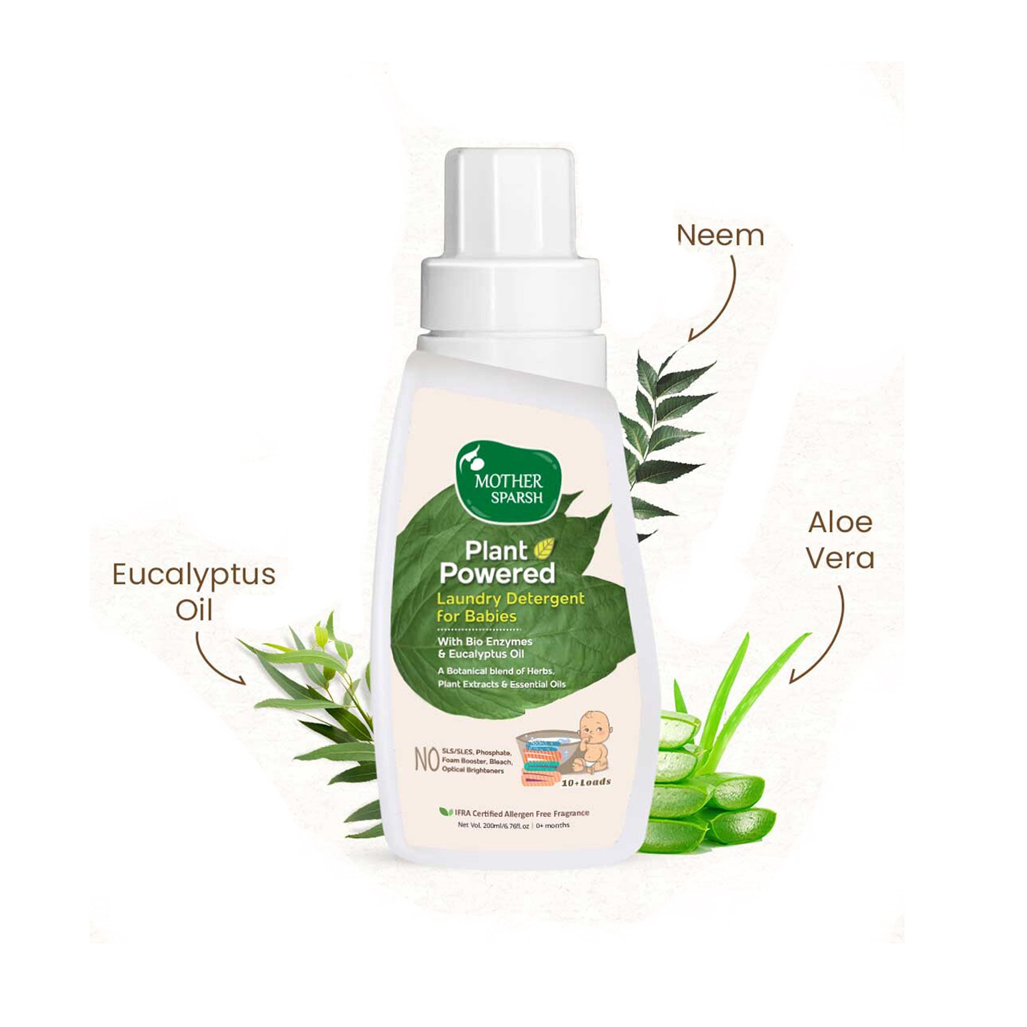 Mother Sparsh Plant powered Laundry Detergent for babies