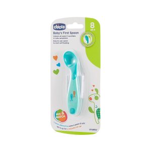 Chicco First Spoon 8M+ Blue