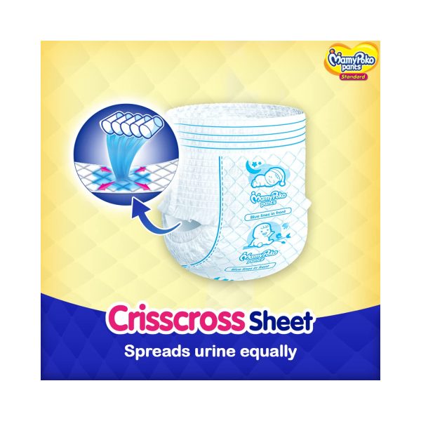 Buy MamyPoko New Born Baby Extra Absorbent Diapers Pants, XL (66 Pieces)  Online at Low Prices in India - Amazon.in