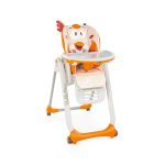 Chicco Polly 2 Start Highchair (Fancy chicken, Orange)