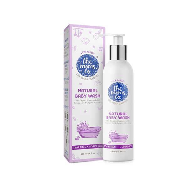 The Moms co Natural Baby Wash 200ml