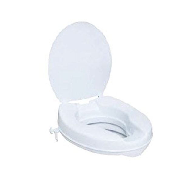 Flamingo Classic Elevated Commode Seat 4 inch Universal OC2298
