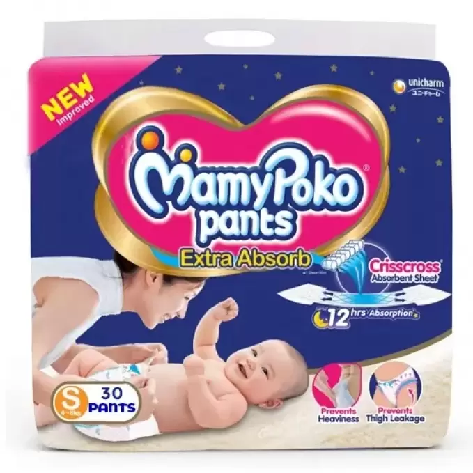 Mamy Poko Pants Standard Diaper Size Small Age Group Newly Born