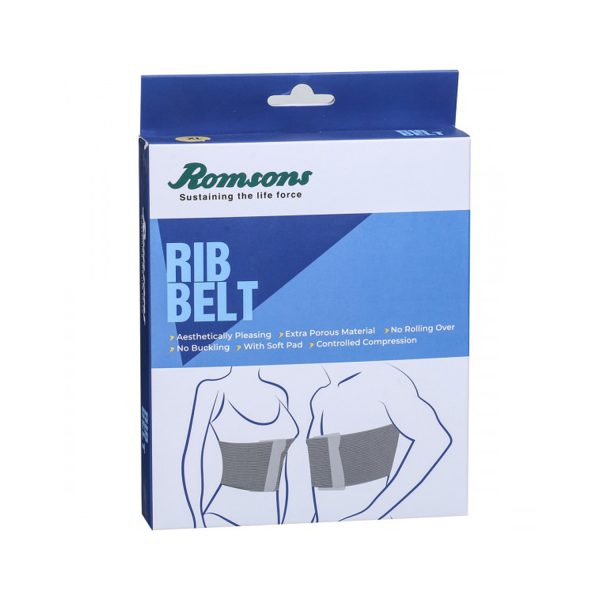Premium Rib and Chest Support Brace with Two Soft Pads for Post Open Heart  and Thoracic Surgery
