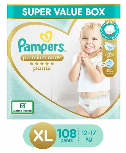 Pampers Premium Care Pants New Baby Diaper (upto 5 kg) Price - Buy Online  at Best Price in India