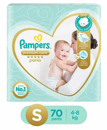 Buy Pampers Premium Care Pants Diapers Monthly Box Pack, Large, 88  Count&Pampers Premium Care Pants Diapers, Medium, 54 Count Online at Low  Prices in India - Amazon.in