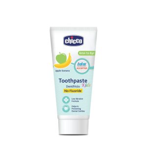 Chicco Toothpaste AppleBanana – No Fluoride (6m+) (50ml)