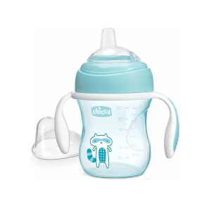 Chicco Transition Cup (200ml) (4m+) Boy (Blue Color)