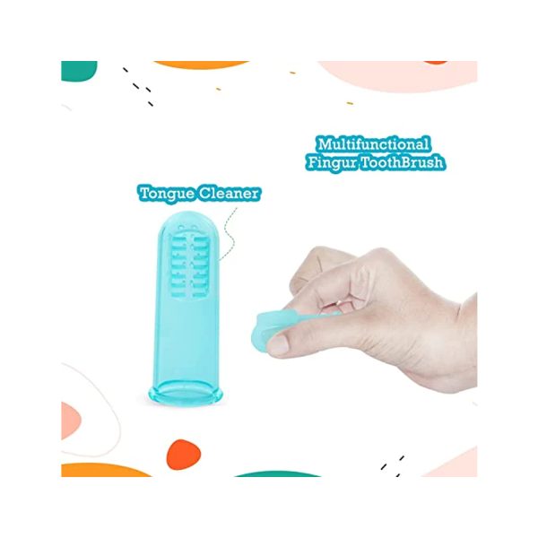 multifunctional finger tooth brush