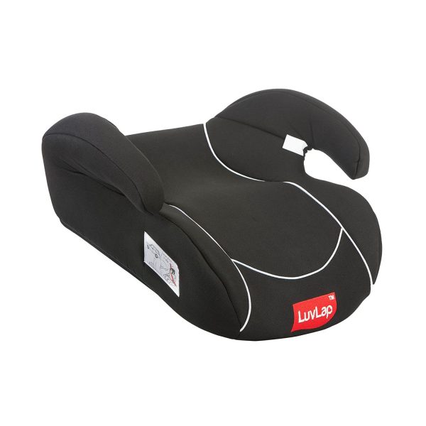 LuvLap Baby Comfy Booster Car Seat (Black)