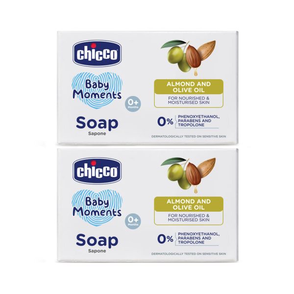 Chicco Baby Soap 75g – (Pack of 2) Chicco Baby Soap 75g – (Pack of 2)