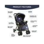 Luvlap Galaxy Stroller Black