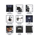 Luvlap Galaxy Stroller Black