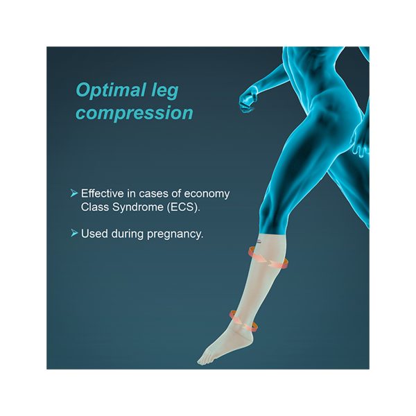 Tynor – Compression garment Leg Below Knee Closed Toe Medium