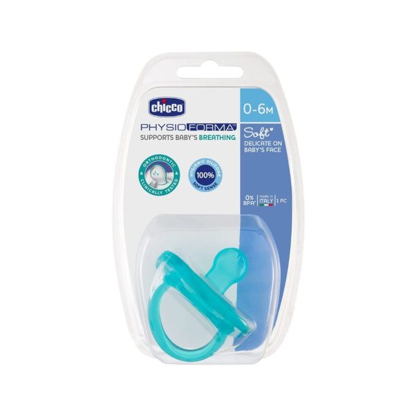 Chicco Soother Physio Soft Silicone for Babies from 0 to 6 Months