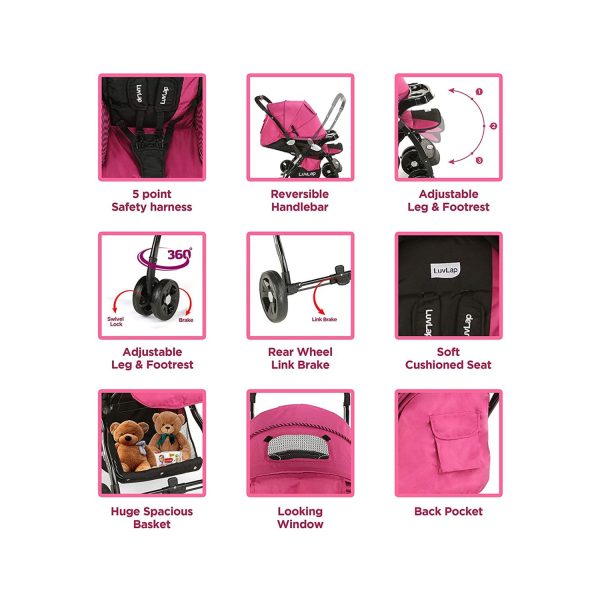 Luvlap stroller sales wheels