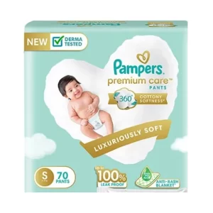 Pampers Premium Care Diaper Pants Size S (Small) - Pack of 70