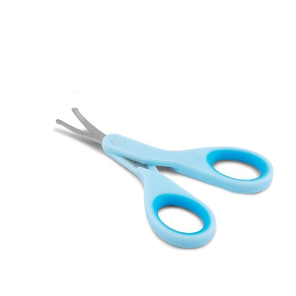 Chicco CHICCO BABY MOMENTS NAIL SCISSORS EASY GRIP ROUNDED BLADES SAFE HYGIENE 0M+ 