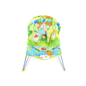 LuvLap Go Fishing Baby Bouncer Blue Green