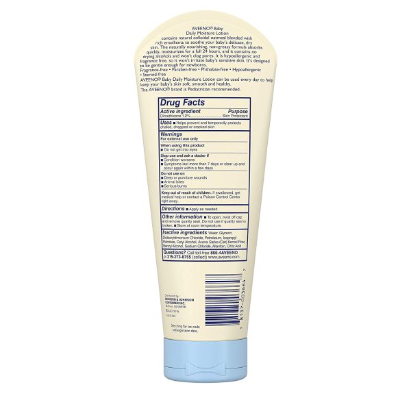 Aveeno baby shop lotion ingredients