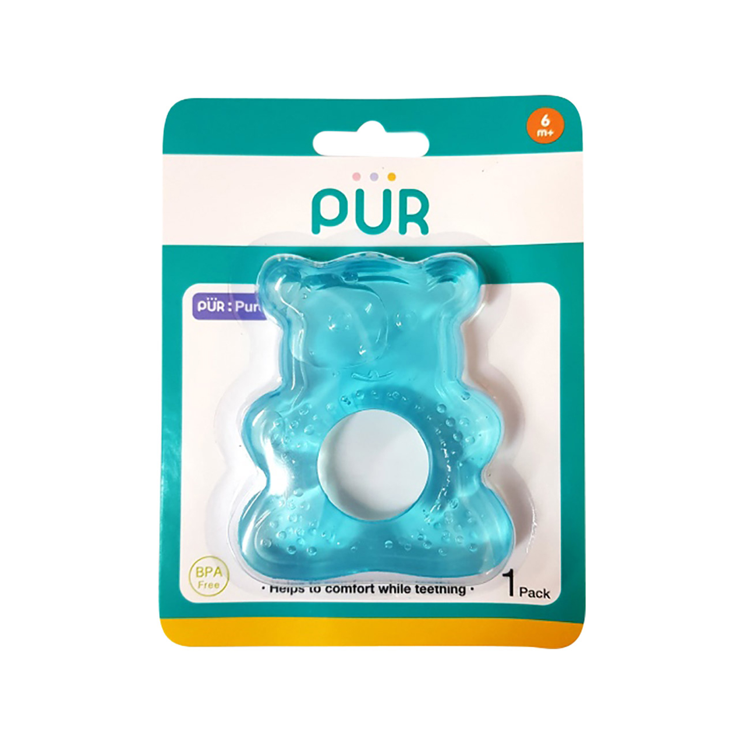 Water filled on sale teething ring