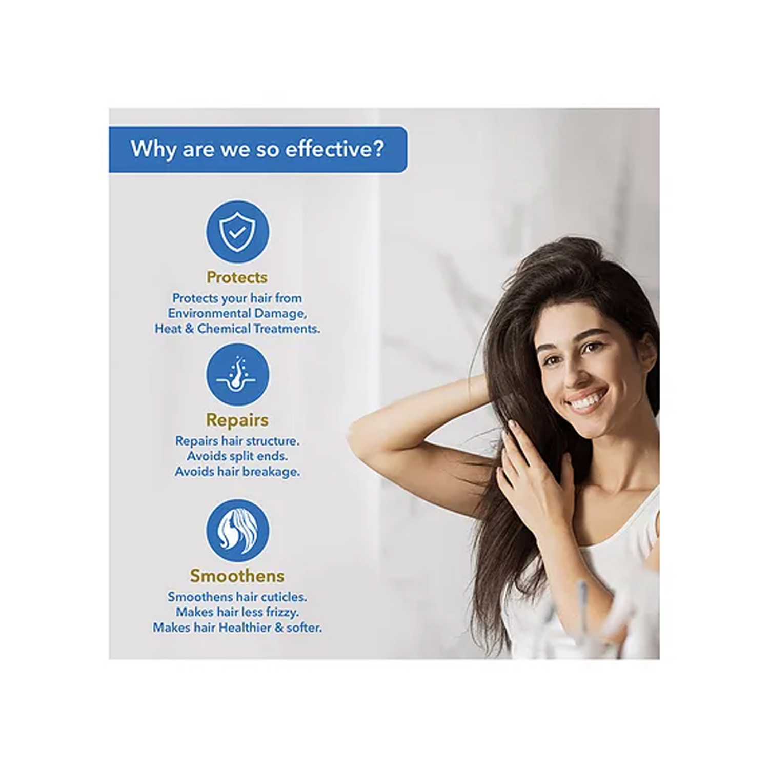 The Moms Co Natural Protein Hair Serum 100ml Cureka Online Health