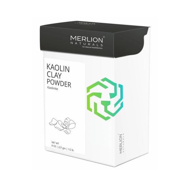 Merlion Naturals Kaolin Clay Powder Kaolinite- 227 gm