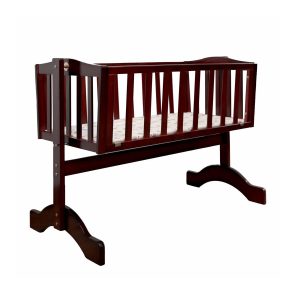 Luvlap Wooden Cot C-10 (Cherry Red)