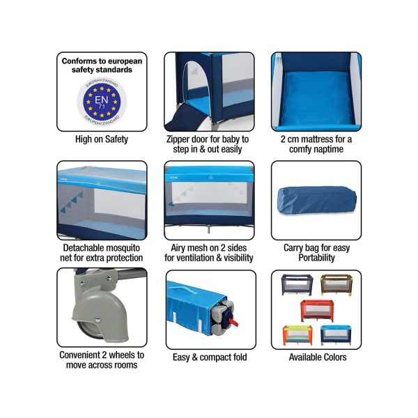 LuvLap Sunshine Baby Playpen