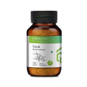 Merlion Naturals Tulsi Tablets (Basil) 120 Tablets