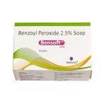 Benzoyl peroxide soap