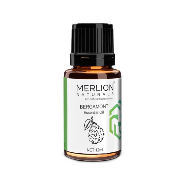 Merlion Naturals Bergamont Essential Oil (Citrus Bergamia) 12 ml