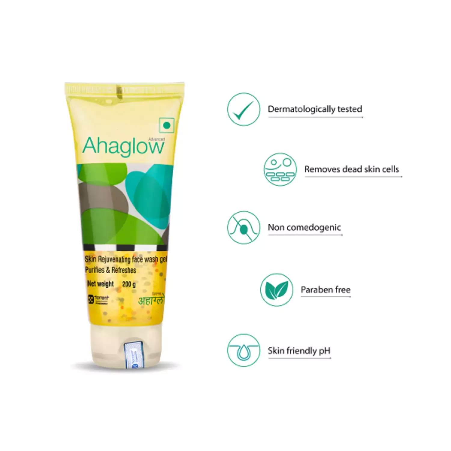 Ahaglow Advanced Face Wash Gel 200g
