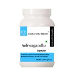 Meru Bio Herb Ashwagandha Capsules (90 Capsules)