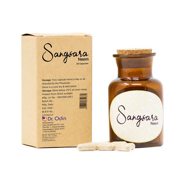 Sangsara Neem Capsules- 60 Capsules