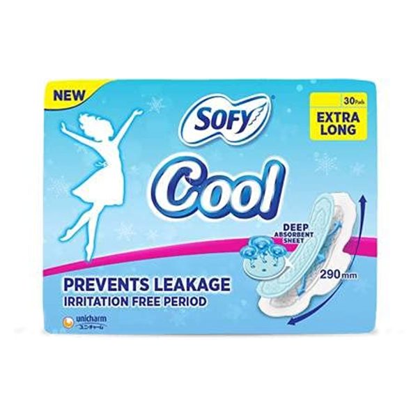 Sofy Cool Extra Long Pads (30 Pads)