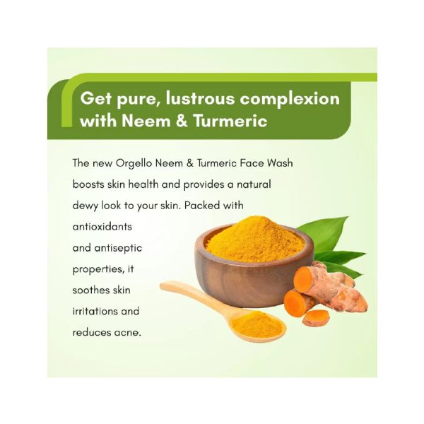 Orgello Neem with Turmeric Face Wash