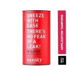 Sanity Applicator Tampons (Super Applicator Tampons) 10 Units