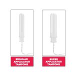 2. Regular and Super Tampon