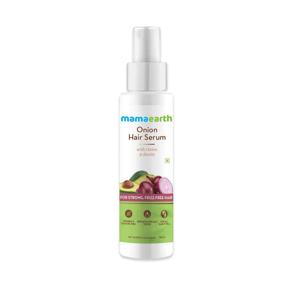 Mama Earth Onion Hair Serum (100ml) - Cureka - Online Health Care Products Shop Mama Earth Onion Hair Serum (100ml) - Cureka - Online Health Care Products Shop