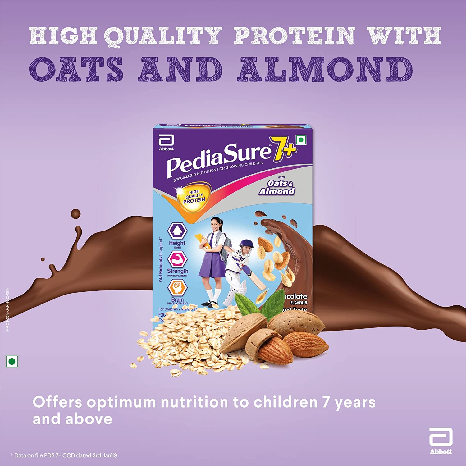 Pediasure 7+ Specialized Nutrition for Growing Children Chocolate 200g