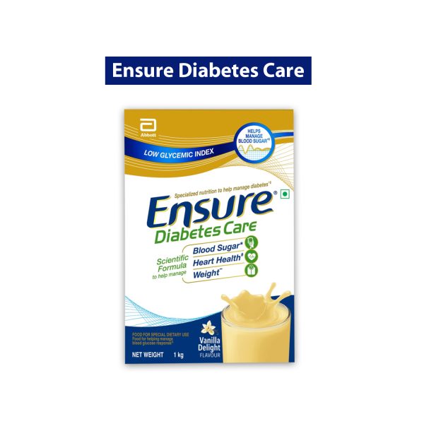 Ensure Diabetes Care Powder Vanilla Flavour 1 Kg Refill Pack