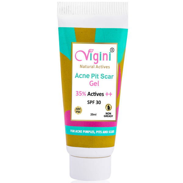 Vigini Natural actives Acne Pit Scar Gel – 20ml