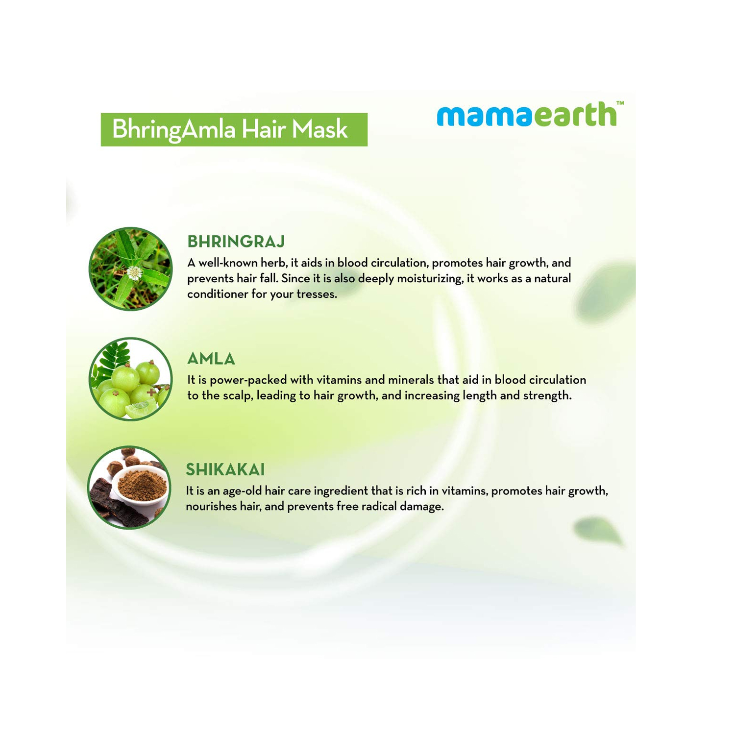 Mamaearth BhringAmla Hair Mask 200gm Cureka Online Health Care