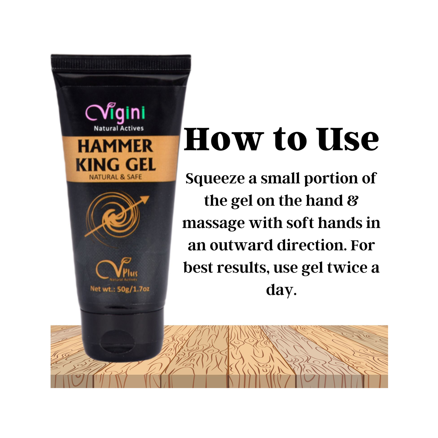 Vigini Hammer King Lubricant Lube Gel 50 gm Cureka Online Health