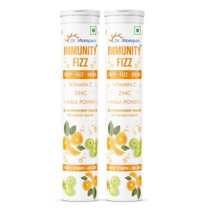 Dr Morepen Immunity Fizz Effervescent Tablets Pack of 2